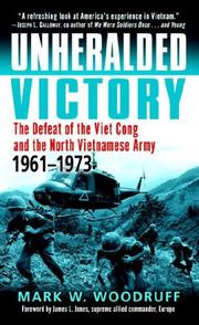 Cover of: Unheralded Victory by Mark Woodruff