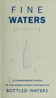 Cover of: Fine waters