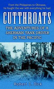 Cover of: Cutthroats: The Adventures of a Sherman Tank Driver in the Pacific