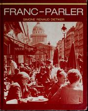 Cover of: Franc-parler by Simone Renaud Dietiker