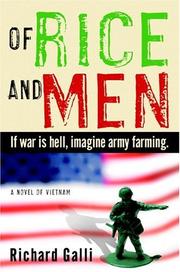 Cover of: Of rice and men by Richard Galli