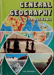 Cover of: General geography for Boleswa