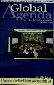 Cover of: A global agenda by Angela Drakulich