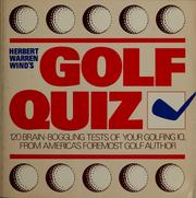 Cover of: Golf quiz