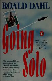 Cover of: Going solo | Roald Dahl