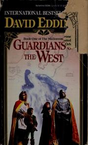 Cover of: Guardians of the west by David Eddings