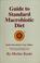 Cover of: Standard macrobiotic diet