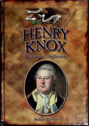 Cover of: Henry Knox: Washington's artilleryman