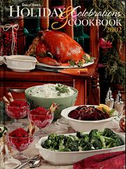 Cover of: Holiday & celebrations cookbook 2002