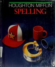 Cover of: Houghton Mifflin spelling | Edmund H. Henderson