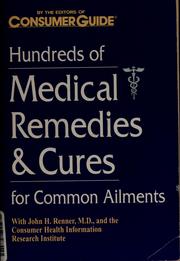 Cover of: Hundreds of medical remedies & cures for common ailments