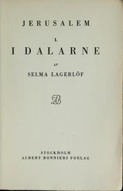 Cover of: I Dalarne