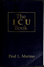 Cover of: The ICU book