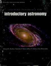 Cover of: Lecture tutorials for introductory astronomy by Edward E. Prather
