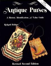Cover of: Antique purses | Richard Holiner
