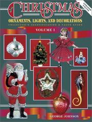 Cover of: Christmas Ornaments, Lights and Decorations