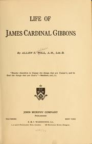 Cover of: Life of James Cardinal Gibbons...