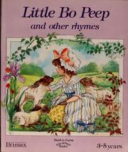 Cover of: Little Bo Peep and other rhymes by Pamela Storey