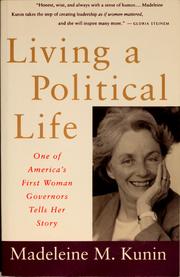 Cover of: Living a political life: one of America's first woman governors tells her story