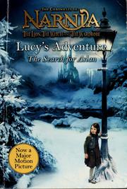 Cover of: Lucy's adventure: the search for Aslan
