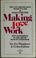 Cover of: Making love work