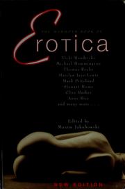 Cover of: The Mammoth book of erotica