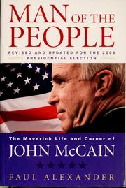 Cover of: Man of the people by Paul Alexander, Paul Alexander