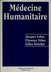 Cover of: Médecine humanitaire