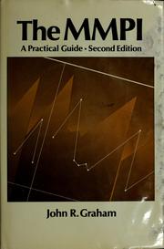 Cover of: The MMPI: a practical guide