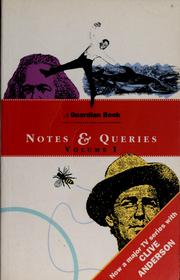 Cover of: Notes & queries