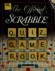 The official Scrabble quiz game book by Allen, Robert
