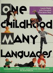 Cover of: One childhood, many languages by Laurie Makin