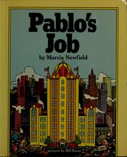 Cover of: Pablo's job