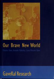 Cover of: Our brave new world