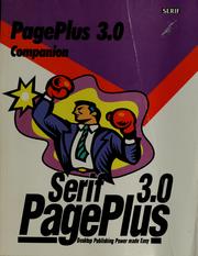 Cover of: PagePlus DTP companion