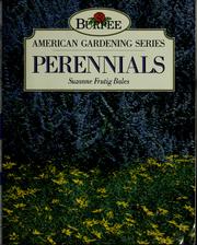 Cover of: Perennials by Suzanne Frutig Bales