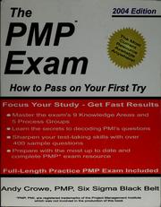 Cover of: The PMP exam