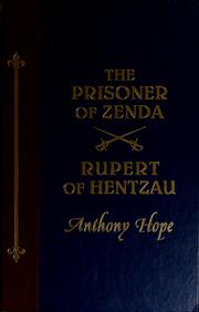 Cover of: The prisoner of Zenda by Anthony Hope