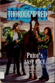 Cover of: Pride's last race
