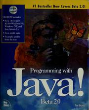 Cover of: Programming with Java!