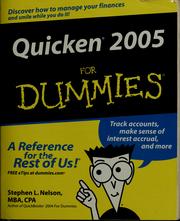 Cover of: Quicken 2005 for dummies