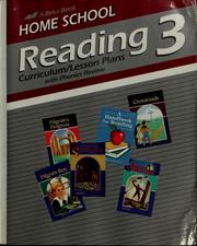 Cover of: Reading 3: curriculum/lesson plans : with phonics review