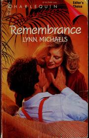 Cover of: Remembrance | Lynn Michaels