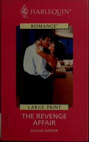 Cover of: THE REVENGE AFFAIR: Passion
