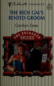 Cover of: The rich gal's rented groom
