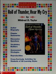 Roll of thunder, hear my cry by Mildred D. Taylor by Linda Ward Beech