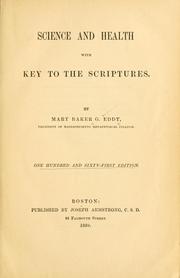 Cover of: Science and health by Mary Baker Eddy