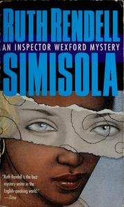 Cover of: Simisola by Ruth Rendell