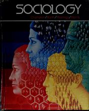 Cover of: Sociology