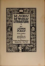 Cover of: The story of the world's literature